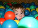 Bran in Ball Pit Bran in Ball Pit